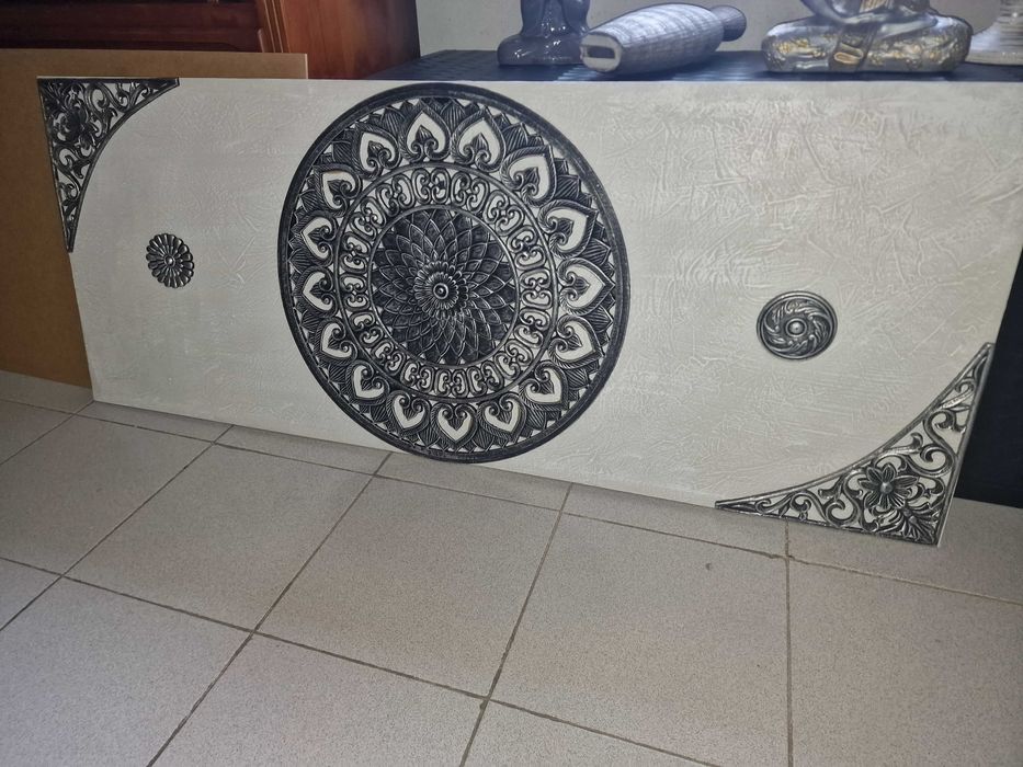Quadro Decorativo Estilo Mandala - Inspirada em Culturas Asiáticas