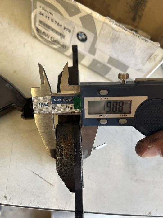 Гальмівні колодки перлні bmw e39 майже нові