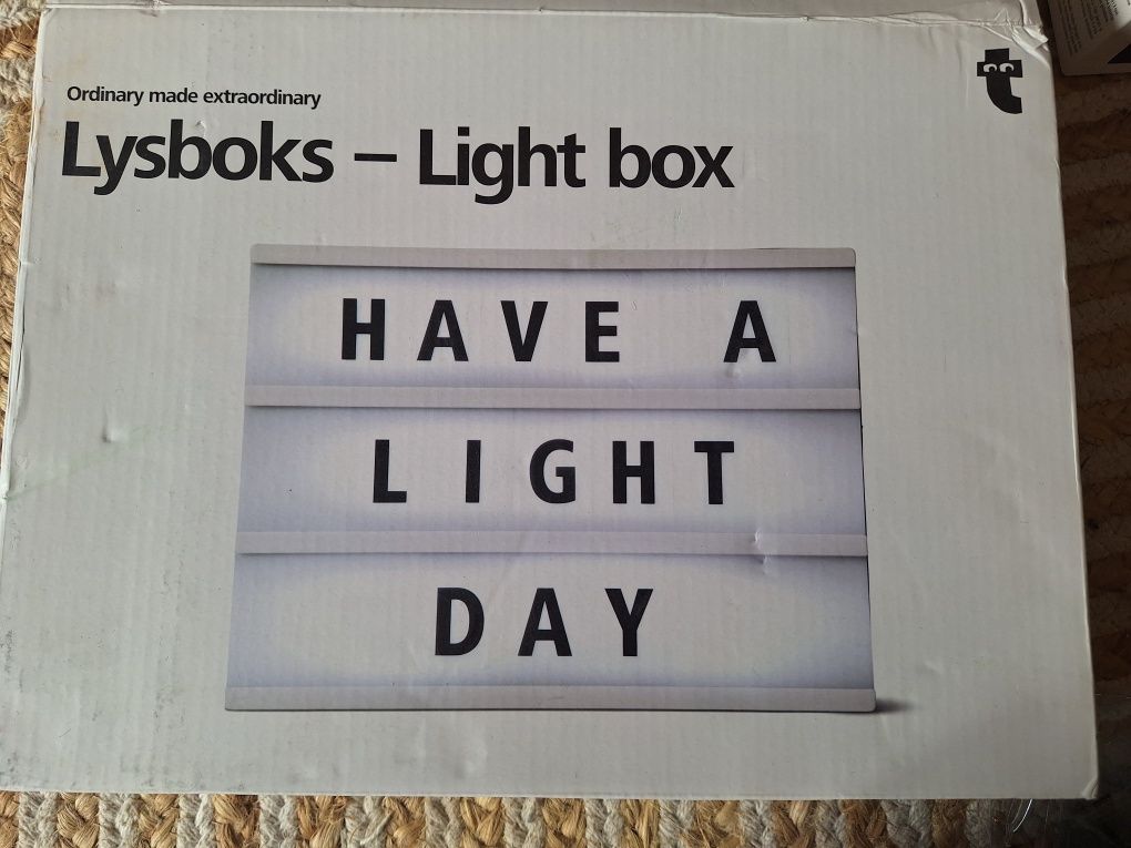 Caixa de LED (Lysboks - Light box)