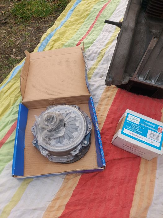 Silnik Nowy fiat 126p 650 alternator sprzęgło pompka paliwa