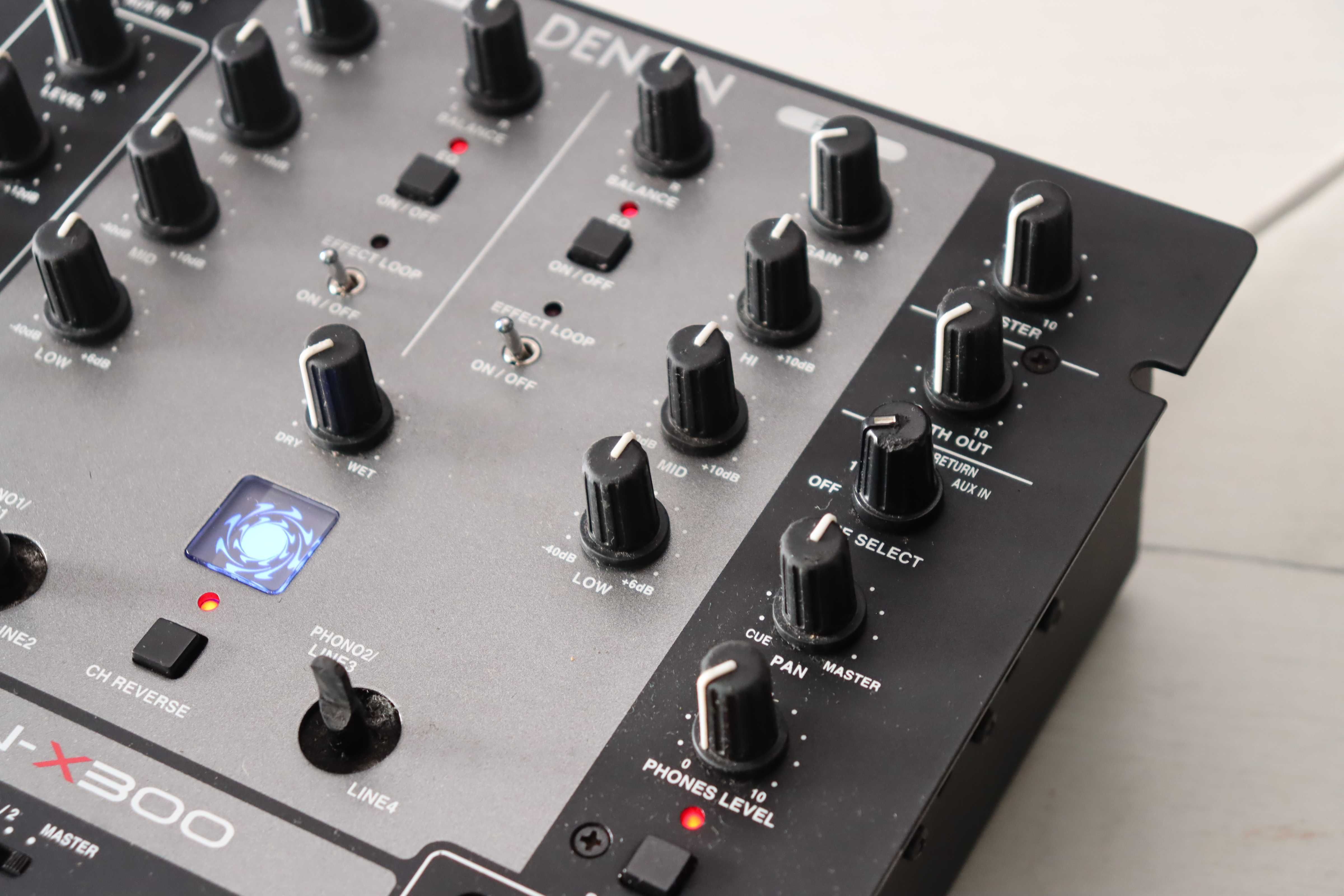 Denon DJ DN-X300 Kultowy dj mikser Kills Effect Loop Reverse Cross