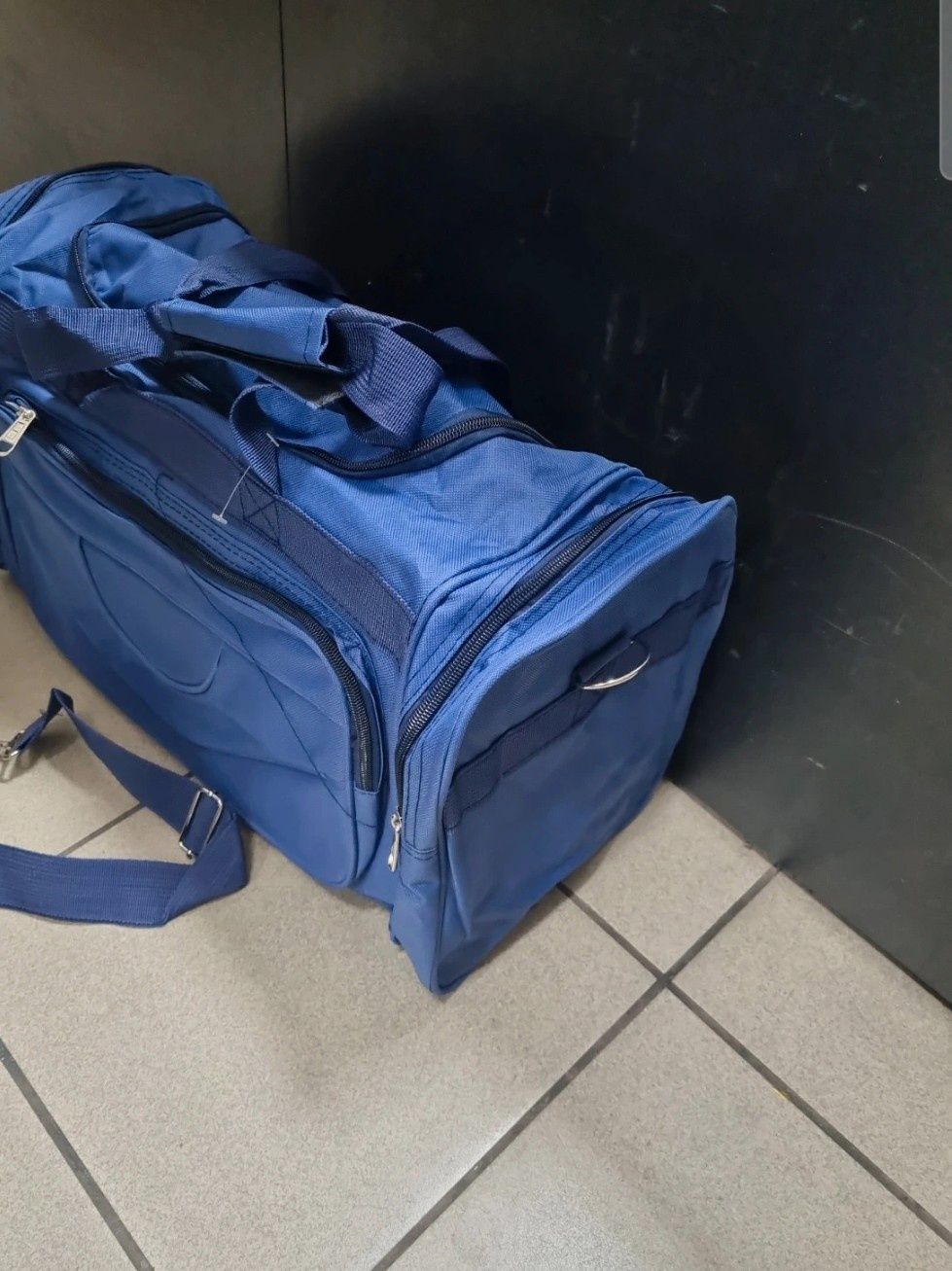 Torba podróżna 120 litr granatowa