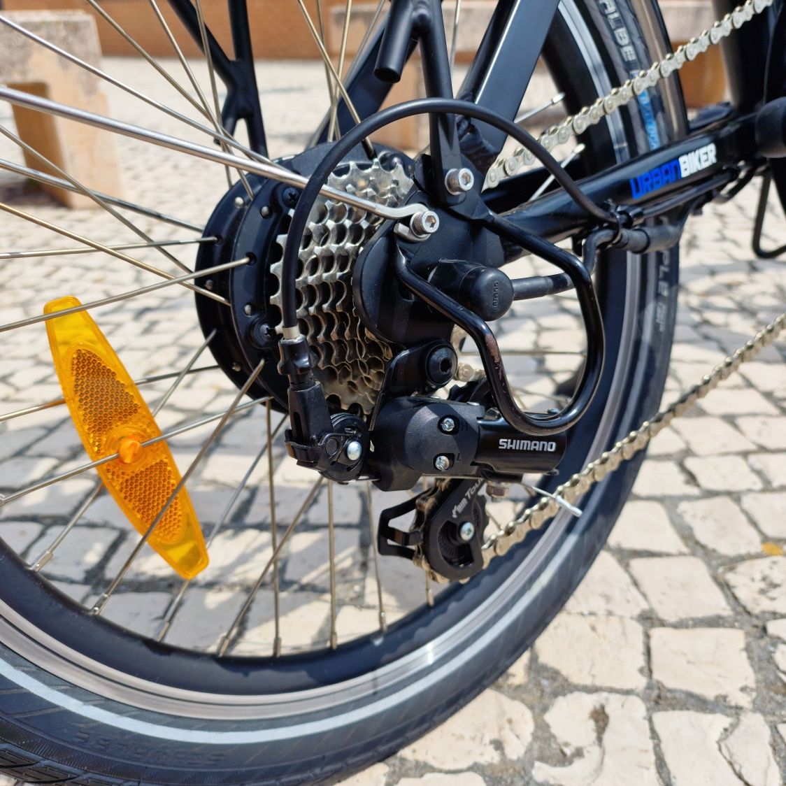 Bicicleta Elétrica Urbanbiker Niza – Quase Nova, Apenas 3 km!