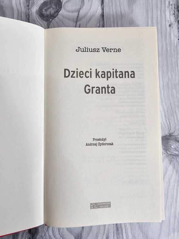Książka Dzieci Kapitana Granta Juliusz Verne