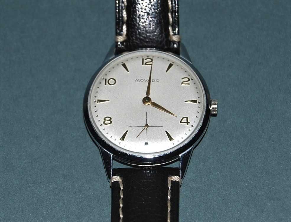 Movado Zegarek Męski Made in Swiss 1950r Starocia