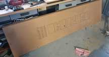panel maskujący ikea forbattra kremowy 62 cm x 240cm 2 szt.