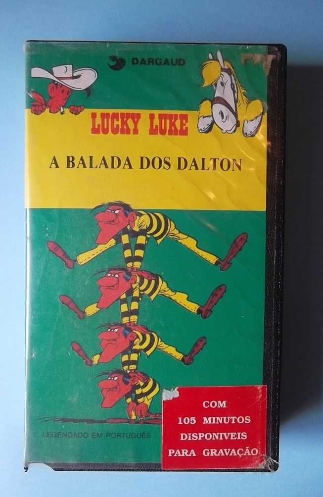 Cassete VHS do LUCKY LUKE