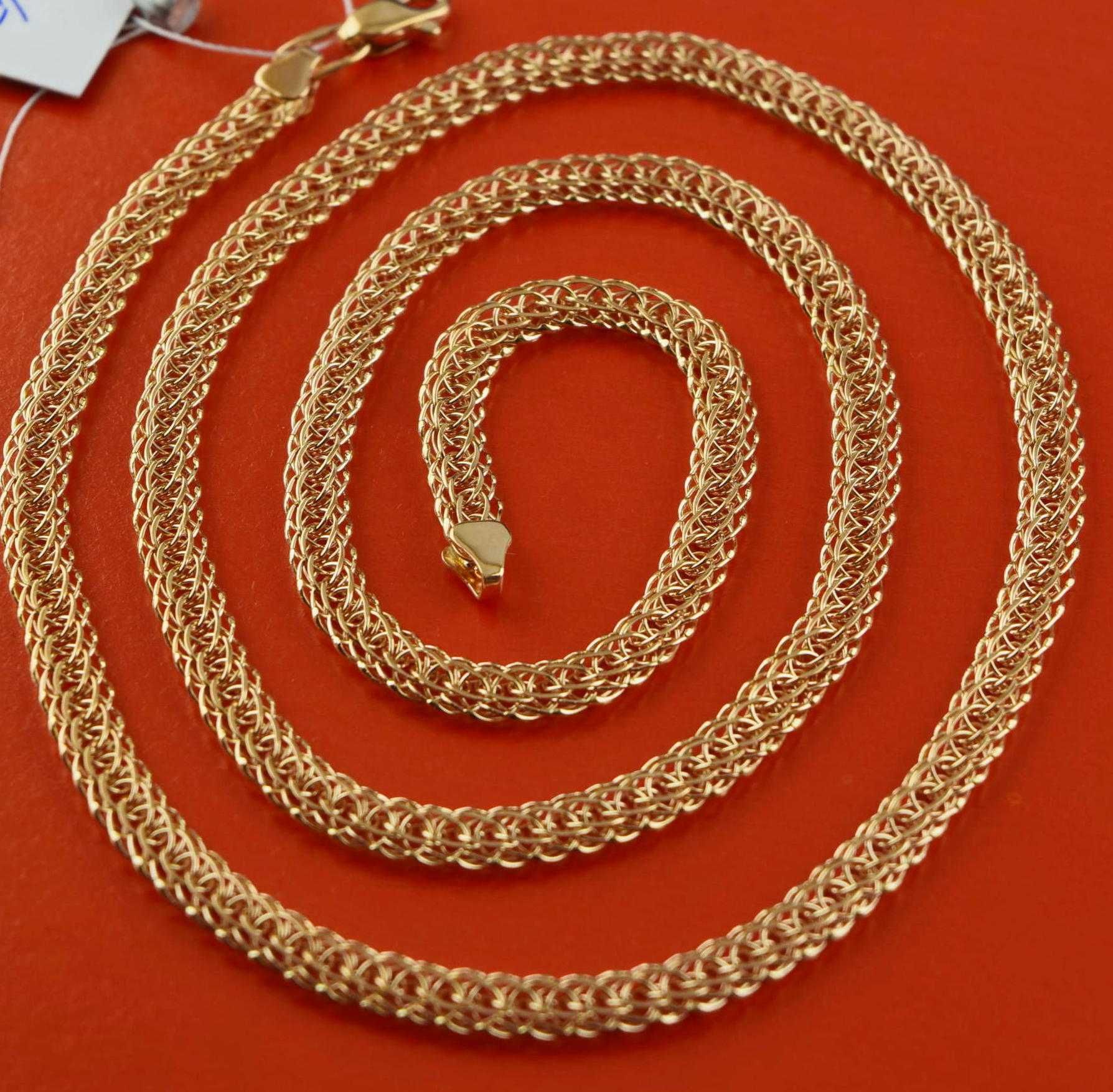 ‼Золотая цепочка цепь Золотий ланцюг 13,06 гр, 55 см Золото 585