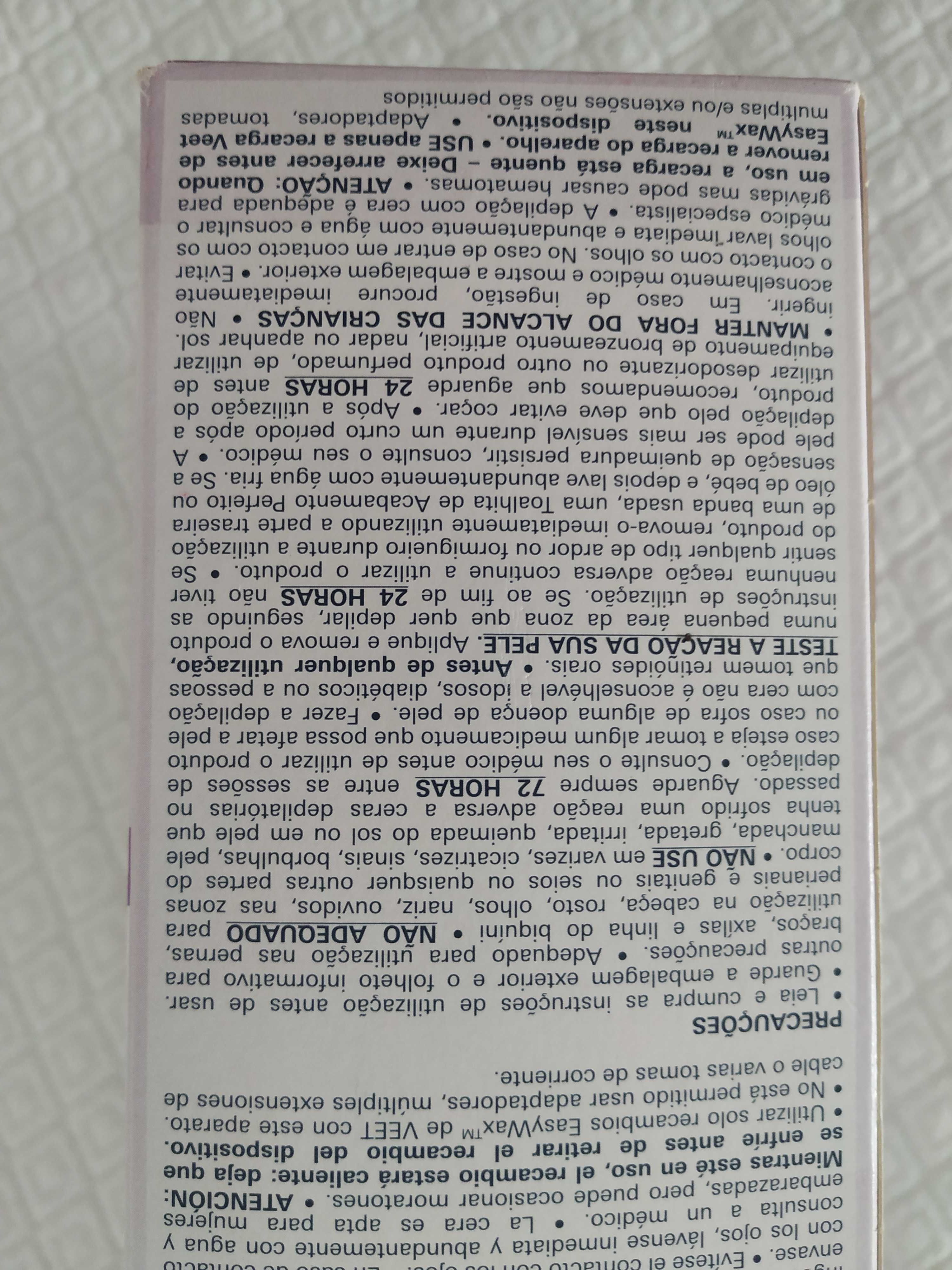 Depiladora cera roll-on Veet