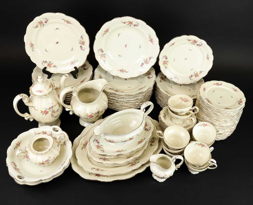 Rosenthal  Pompadour serwis obiad kawa na 10 osób