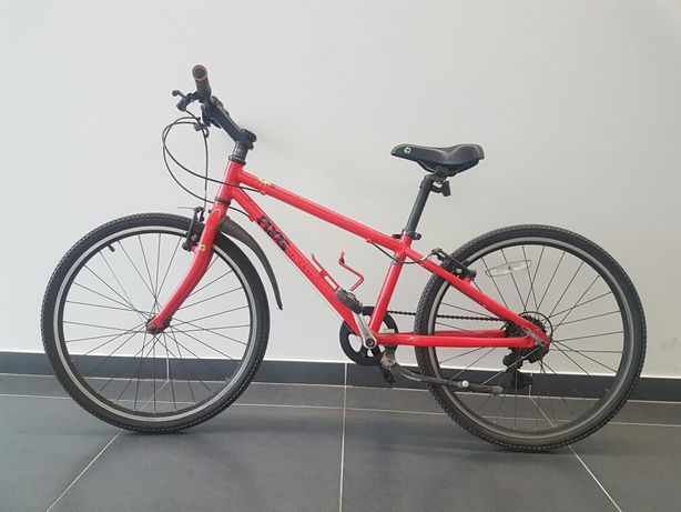 Lekki rower FROG 62 czerwony 24" alu kubikes woom islabikes