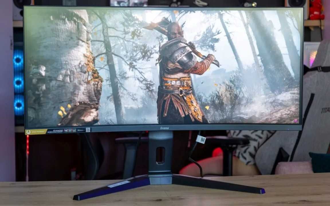 34-calowy zakrzywiony monitor iiyama G-Master GCB3486WQSCP-B1 240 Hz