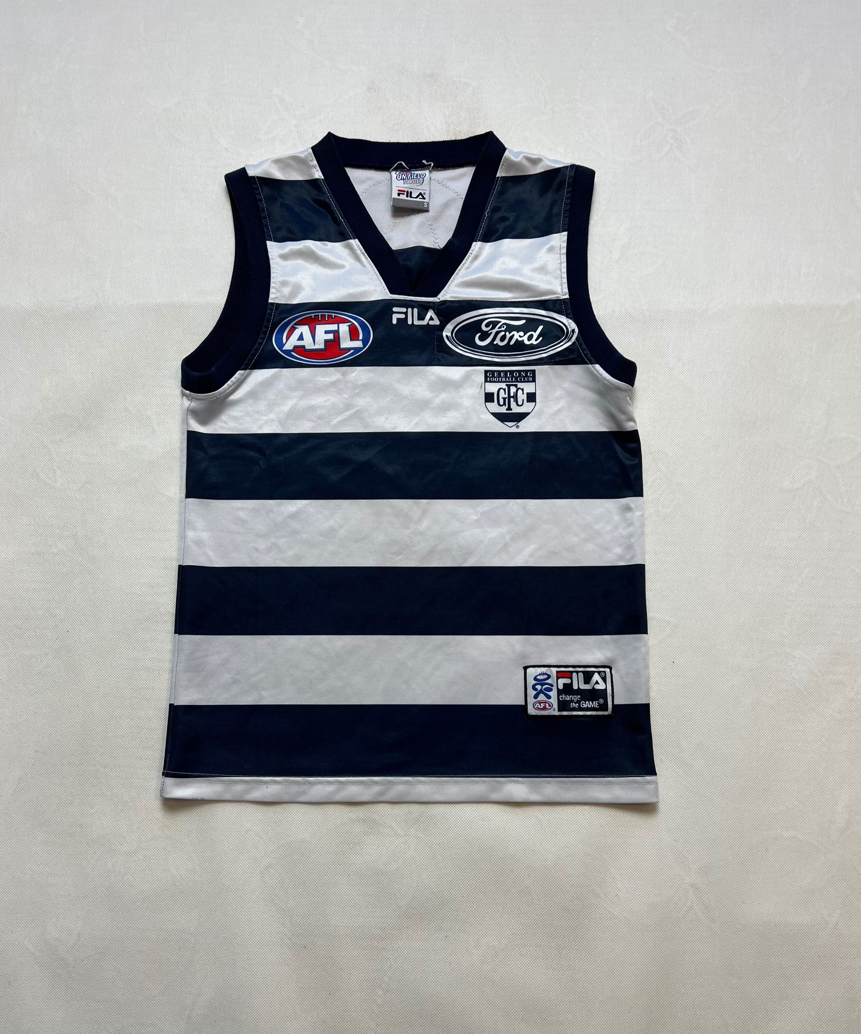 Fila AFL Geelong Football Club 6 Ford Jersey Geelong Cats