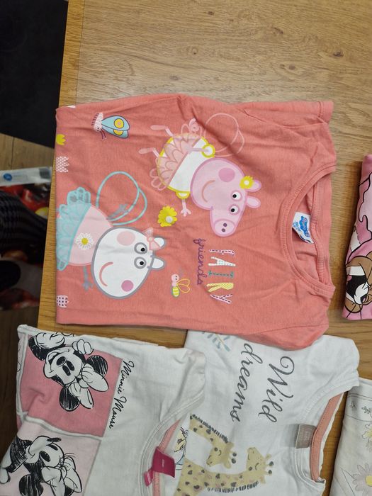 10 kompletów piżamy dla dziewczynki ! Mix rozmiar 110 / 116