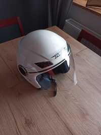 Kask otwarty biały NOX