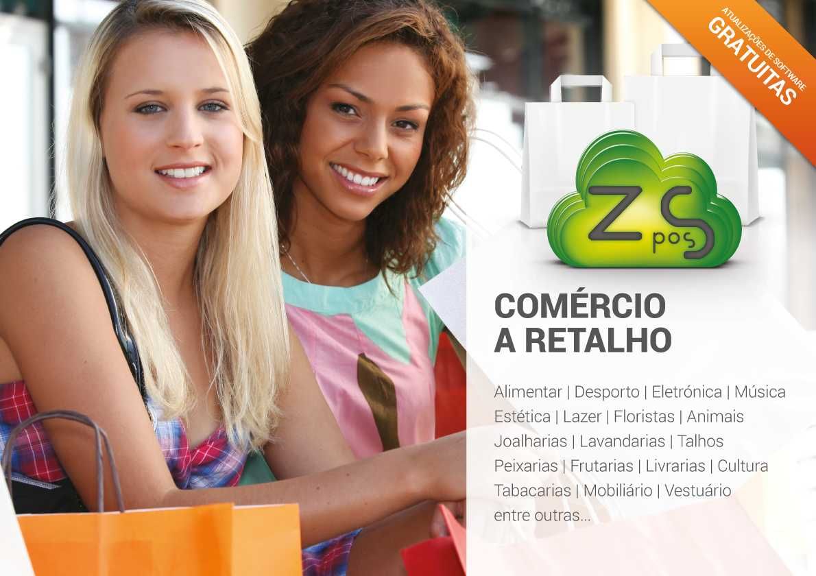 POS , Impressora e Gaveta + software faturação - NOVO