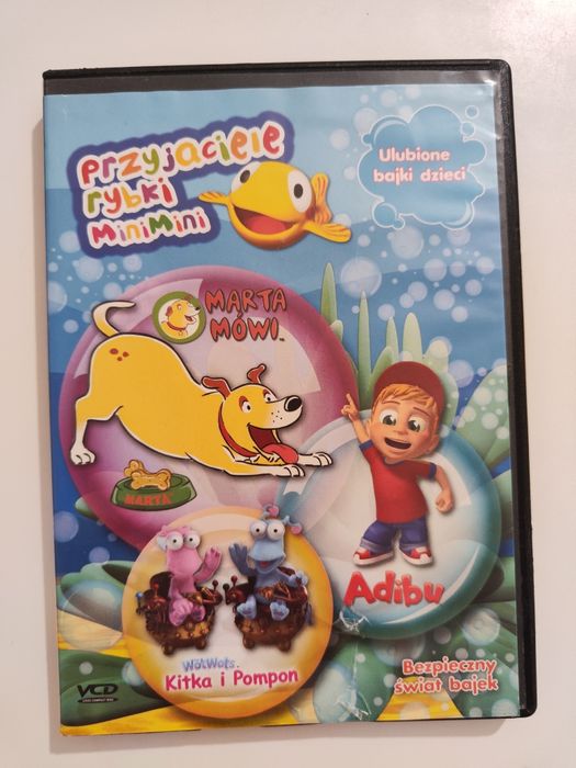 Przyjaciele rybki Minimini Marta mówi, Adibu, Kitka i Pompon - VCD