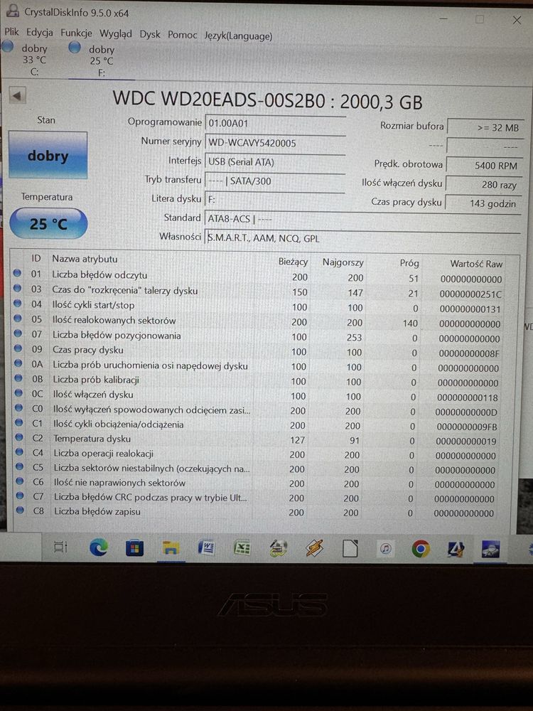 Dysk zewnętrzny WD 2TB