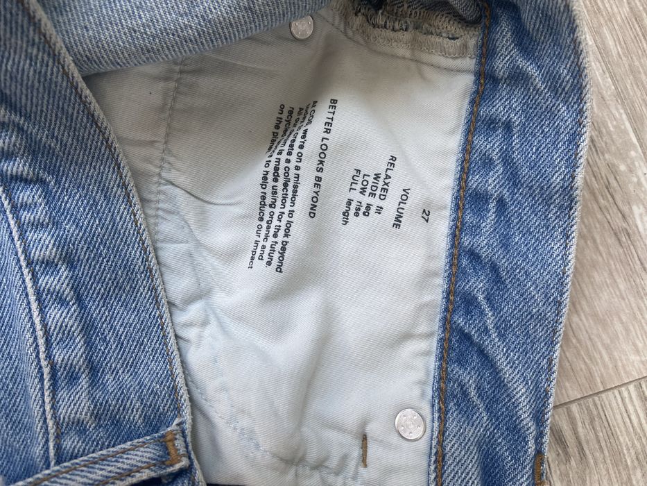 Широкие джинсы cos 27  29 (38,40)