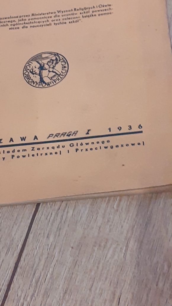 Książka Podstawowe Wiadomości o nauce Modelarstwa Lotniczego z 1936 r
