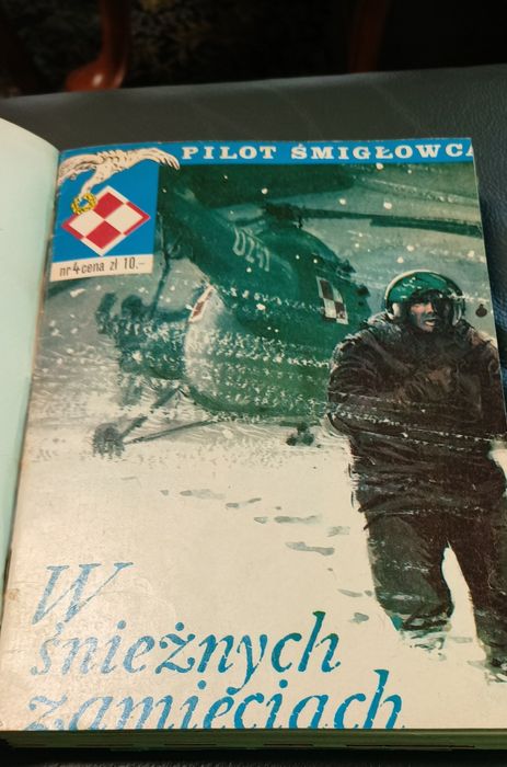 Pilot Śmigłowca  7 zeszytów oprawionych introligatorsko