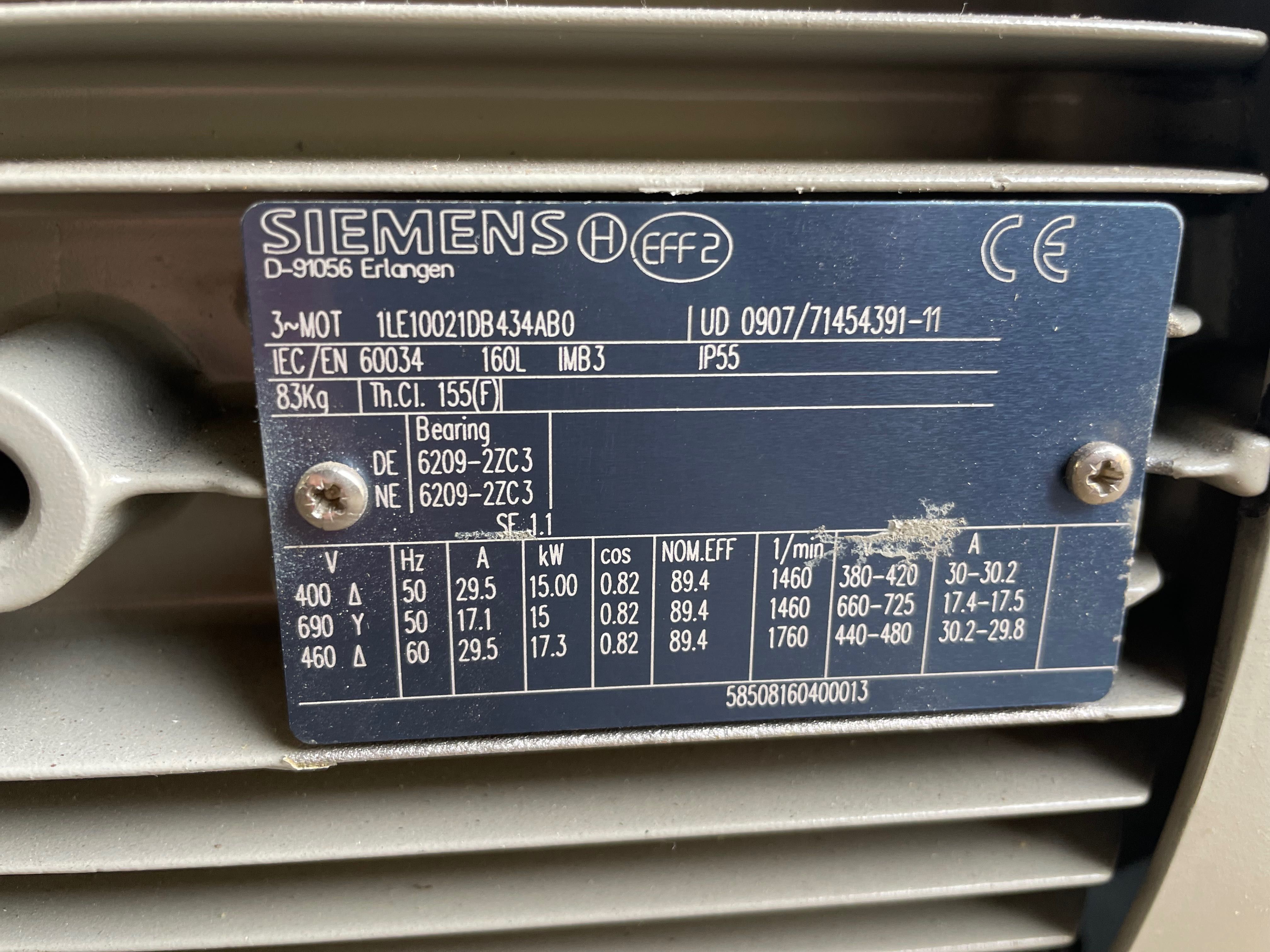Silnik Siemens 15kw
