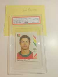 Cristiano Ronaldo 2006 Panini World Cup PSA 8