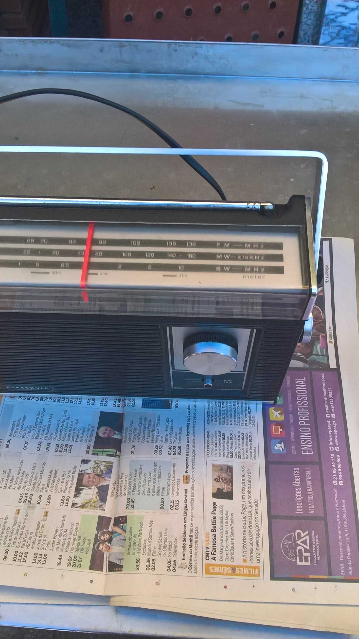 radio antigo national panasonic