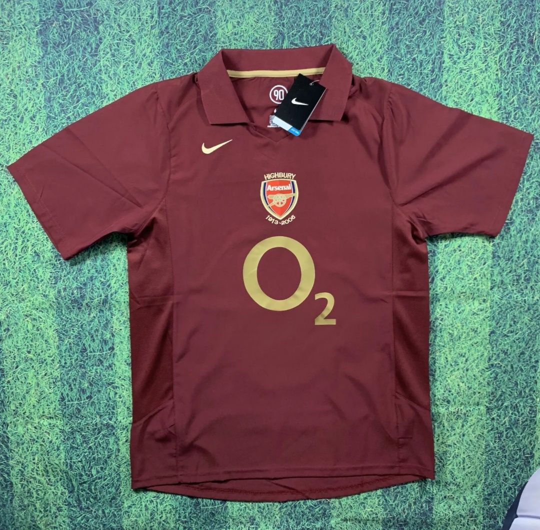Football Jersey Retro Arsenal 05/06 /футбольна ретро Джерсі арсенал