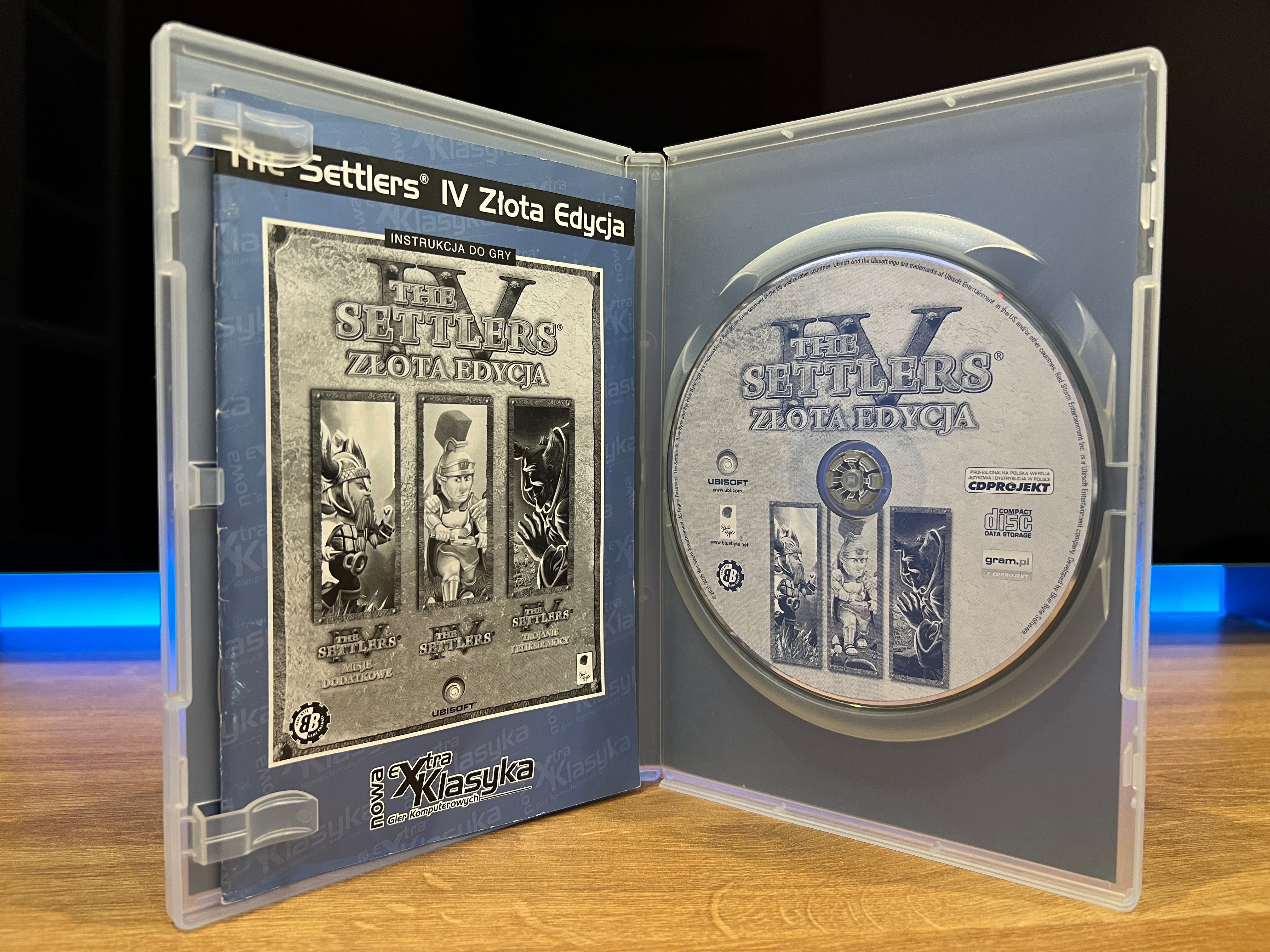 The Settlers IV 4 Złota Edycja (PC PL 2005) BOX wydanie eXtra Klasyka