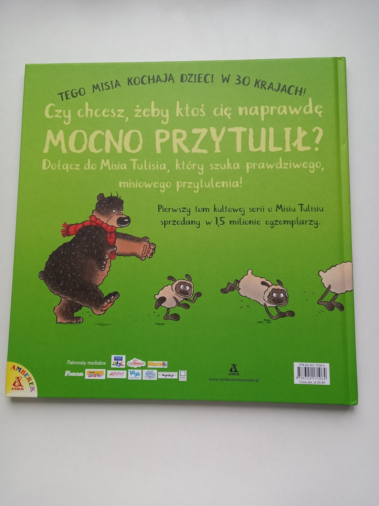 książka "Kto przytuli misia tulisia?"