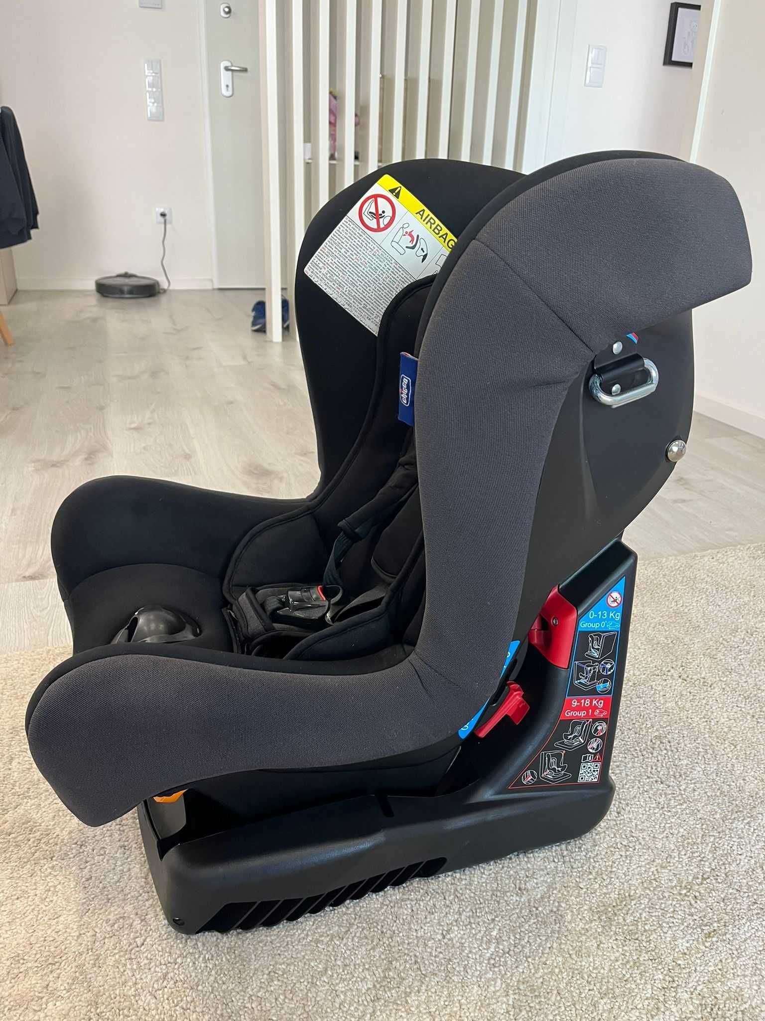 Cadeira Auto Chicco Gr. 0/1 (0 a 18 Kg) – Excelente Estado