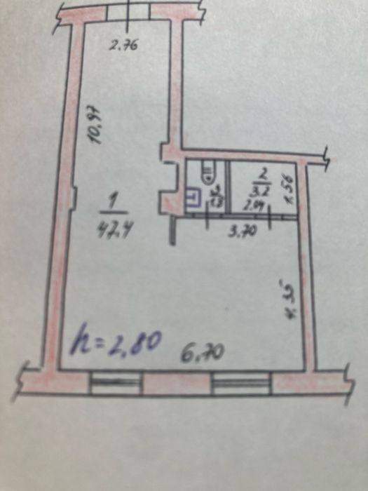 Оренда приміщення 47,4 кв.м пр Маяковського