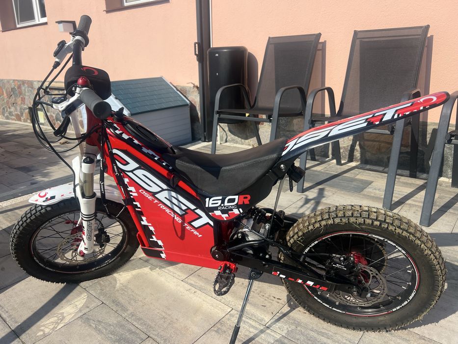 Motor cross elektryczny dla dzieci trial OSET 16.0 5-7lat