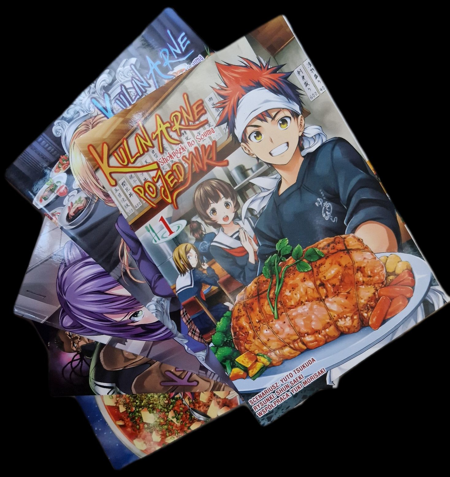 Mangi food wars kulinarne pojedynki 5 tomów
