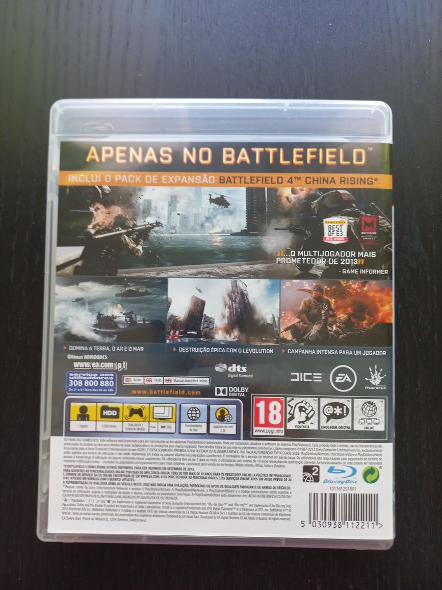 Jogo Ps3 Battlefield 4