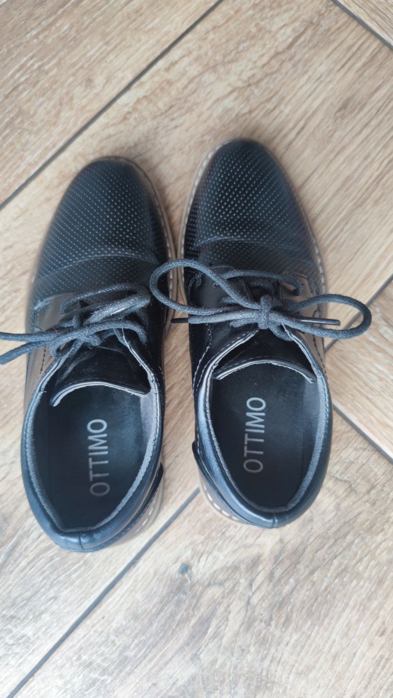 Buty ottimo dla chłopca czarne 31