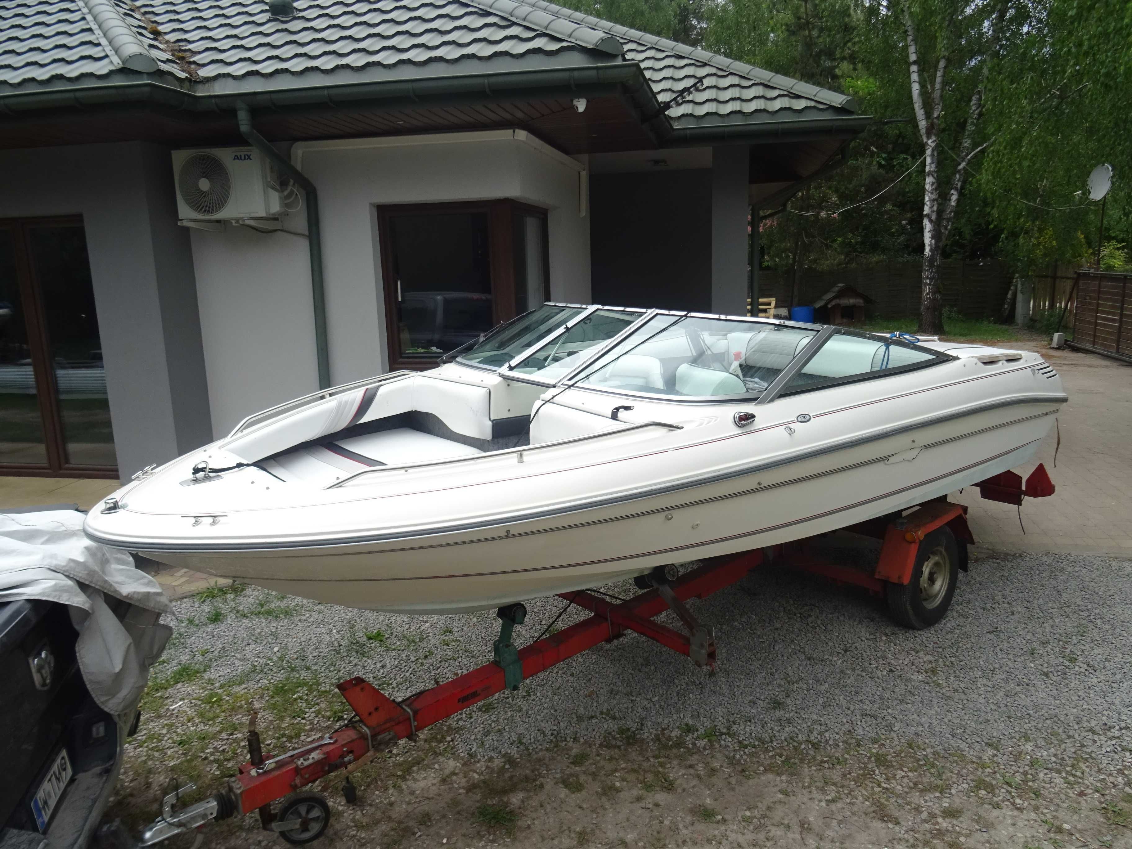 motorówka Sea Ray 18 mercruiser 3.0 w super stanie ze szwajcari