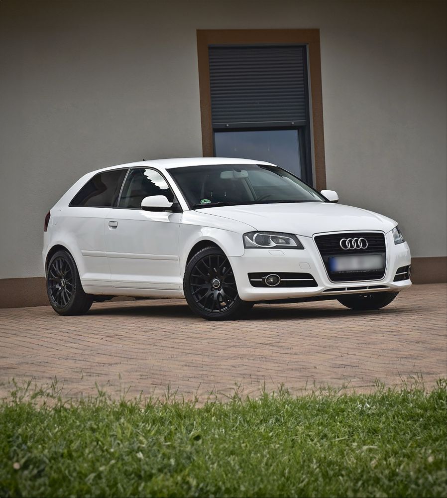 Audi A3 8P 2012r 2.0 diesel hatchback 3 drzwiowy biały manual