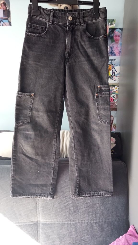 Spodnie dzwony Zara 152 cm