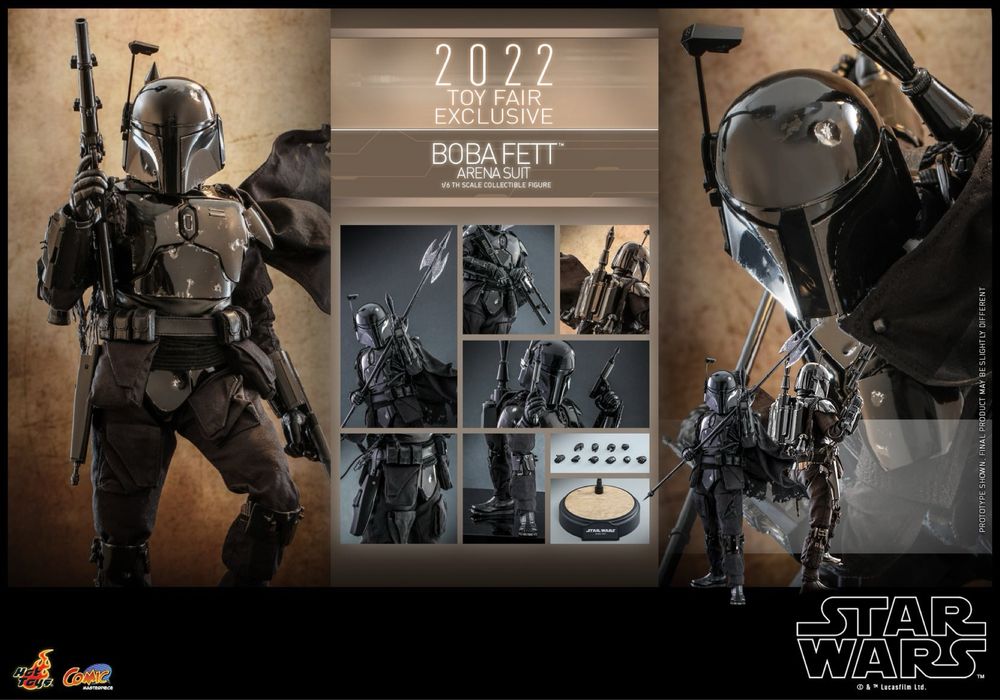 Фігурка 1/6 Hot Toys CMS11 STAR WARS – Boba Fett (ARENA SUIT)