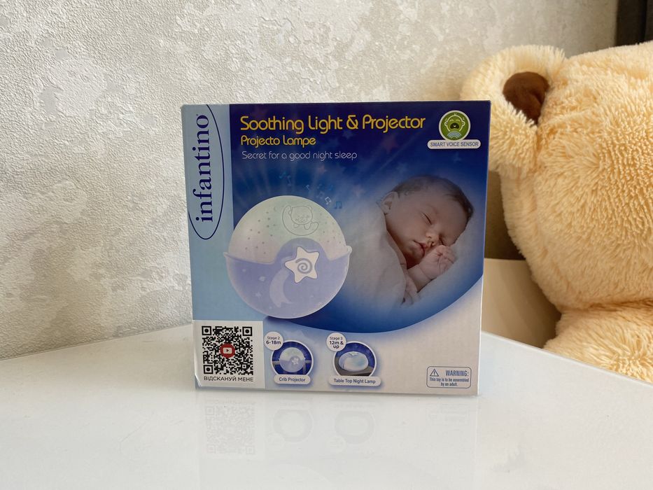 Детский Ночник-проектор Infantino