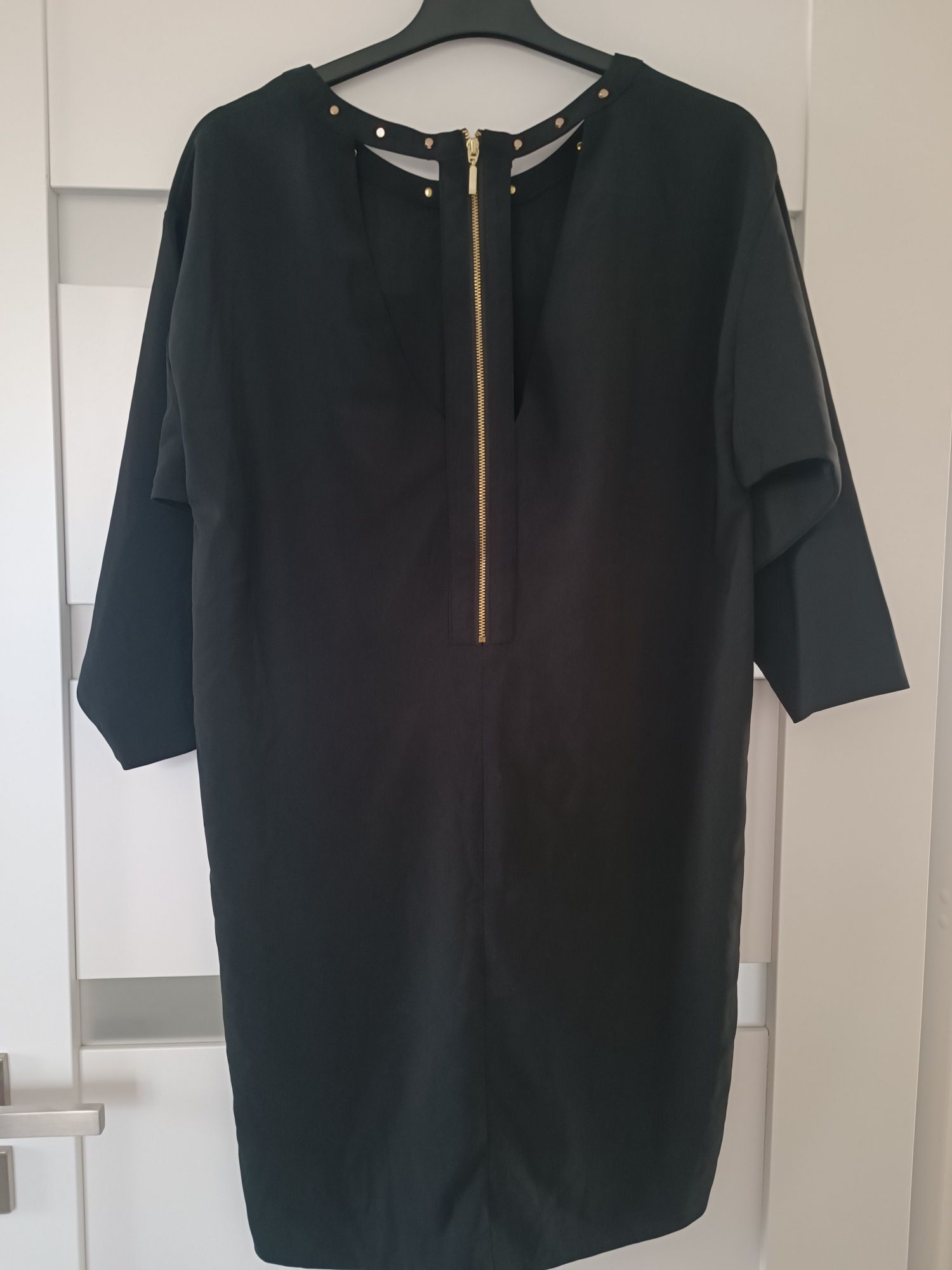 Elegancka sukienka damska czarna H&M r.40