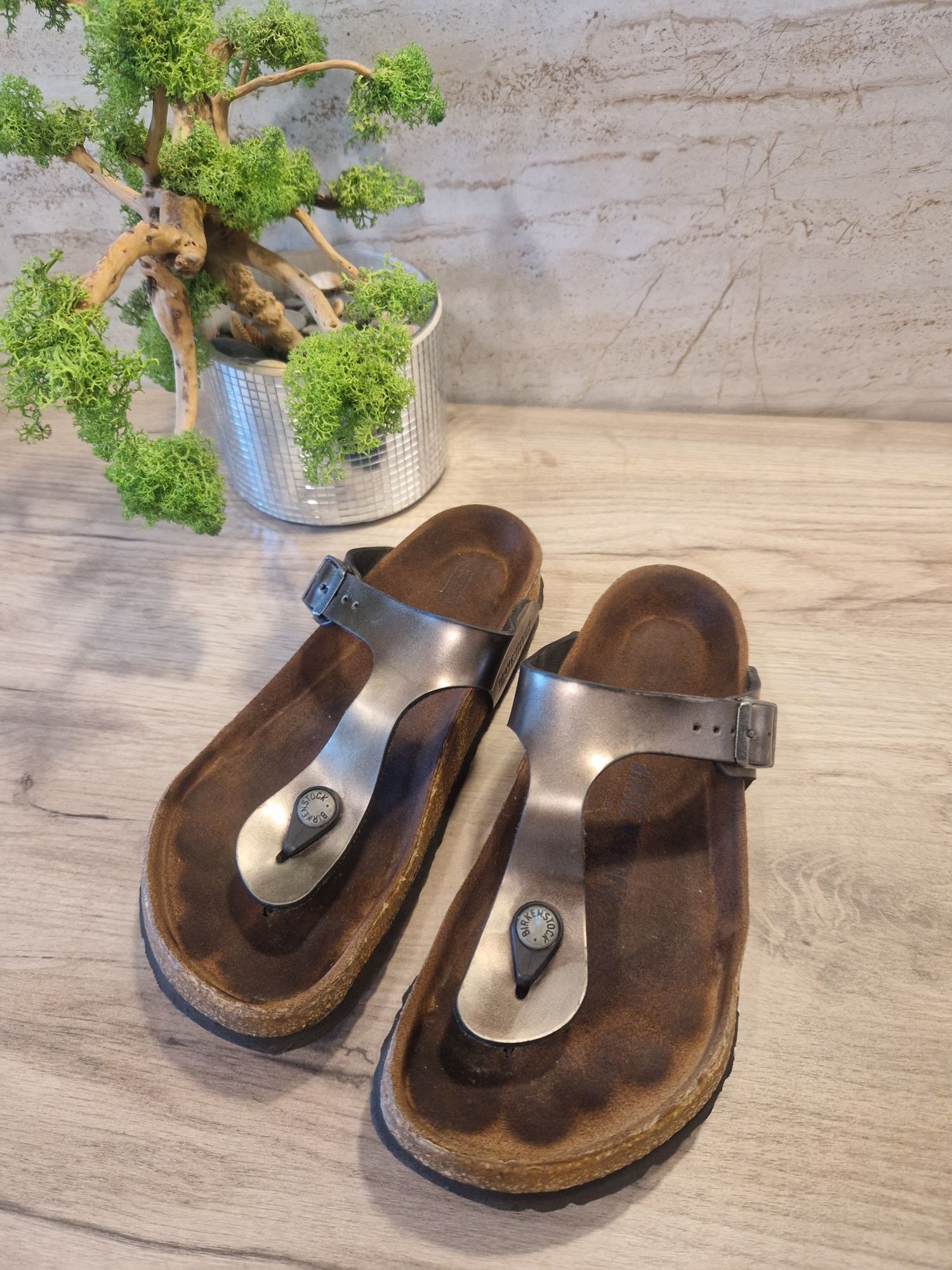 Birkenstock Gizeh r. 38, 24,5 cm soft regular