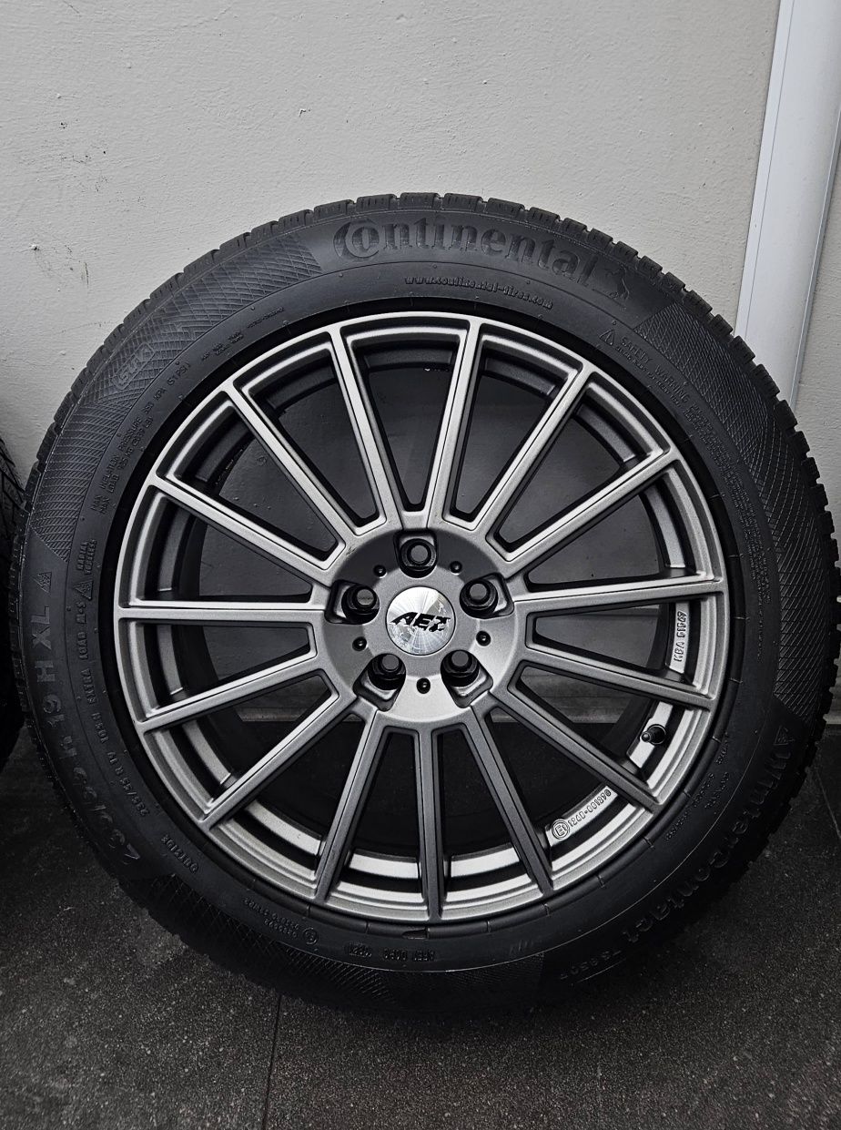 FELGI AEZ 19" 5x108 + OPONY CONTINENTAL Ford Volvo Jaguar LandRover