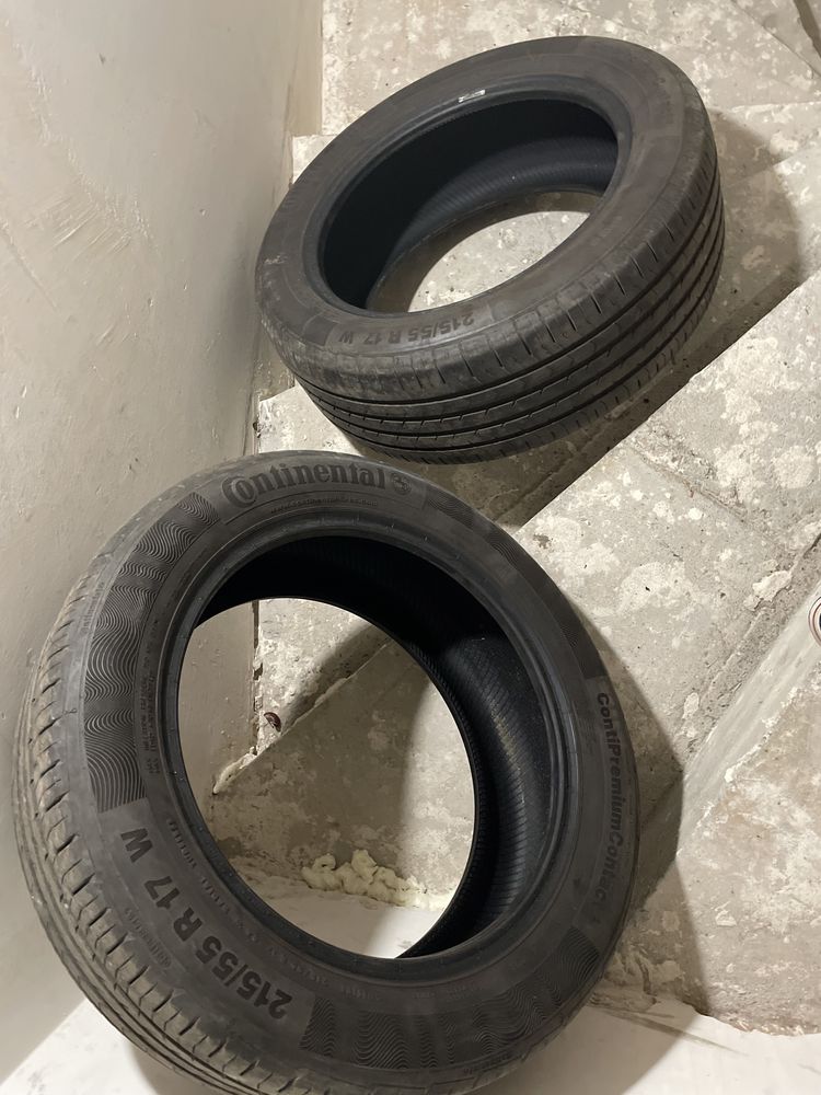 Opony letnie Contenintal 215/55 r17