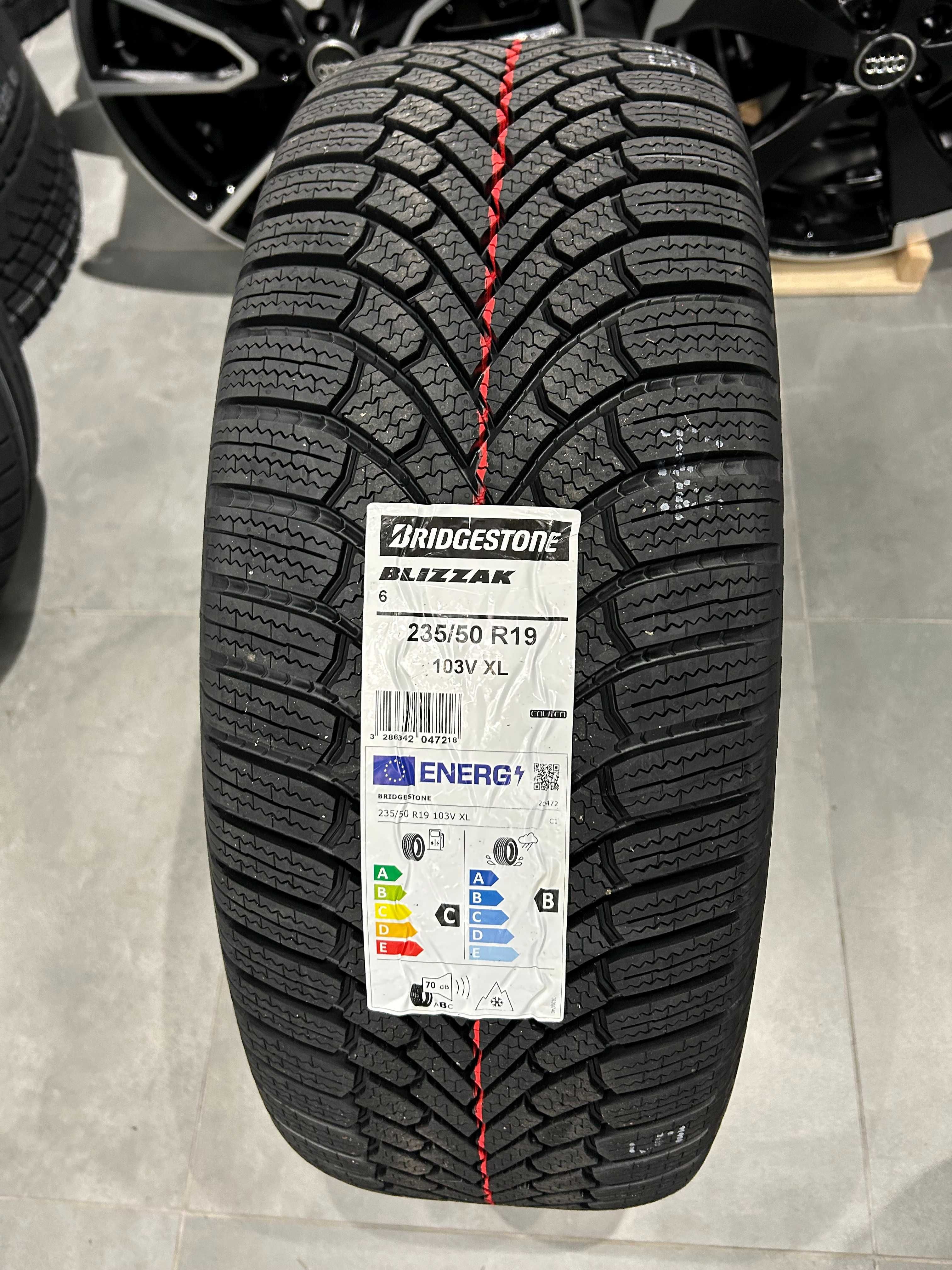 Oryginalne koła zimowe 19 5x112 ET43 Audi Q3 235/50R19 Bridgestone