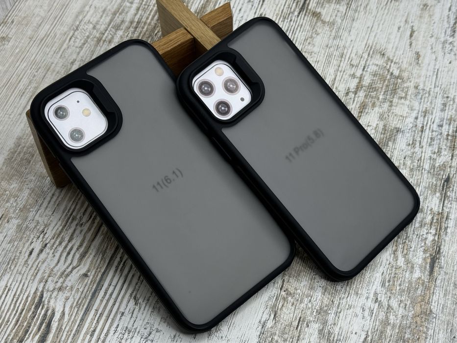 Матовый противоударный чехол Dual Matt на iPhone 11/ 11 Pro чохол