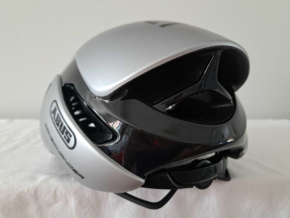 Kask rowerowy szosowy Abus GameChanger Gleam Silver S 51-55cm