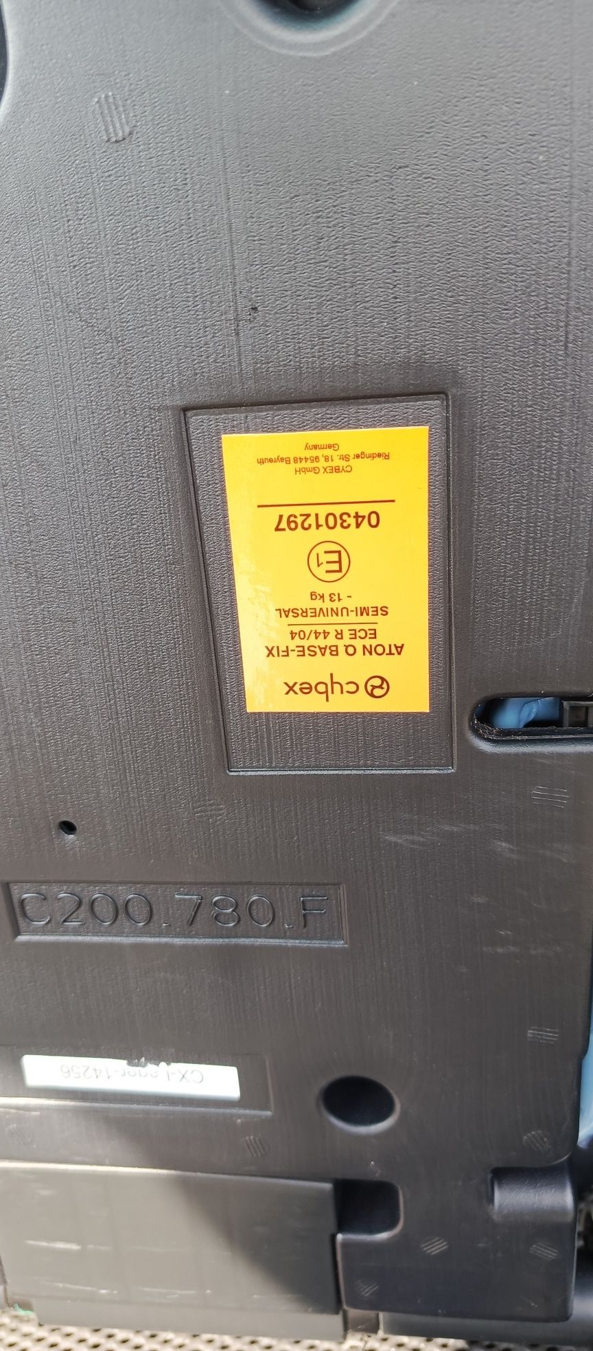 Nosidełko z bazą cybex cloud q